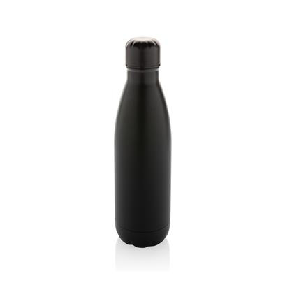 black stainless steel bottle (chili bottle style) 