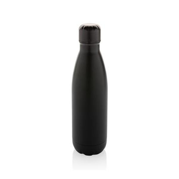 black stainless steel bottle (chili bottle style) 
