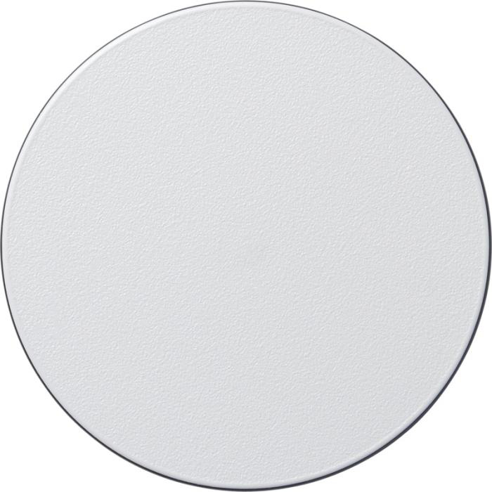 Plain circular coaster in the colour white