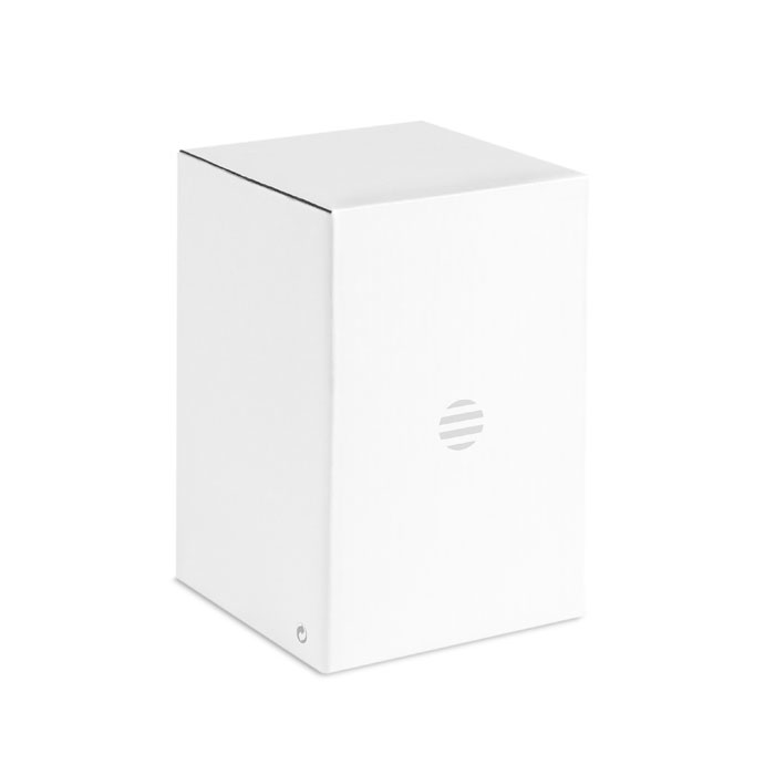 The candle in a white box (packaging)