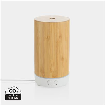 Light brown diffuser with a white base, cylinder shape
