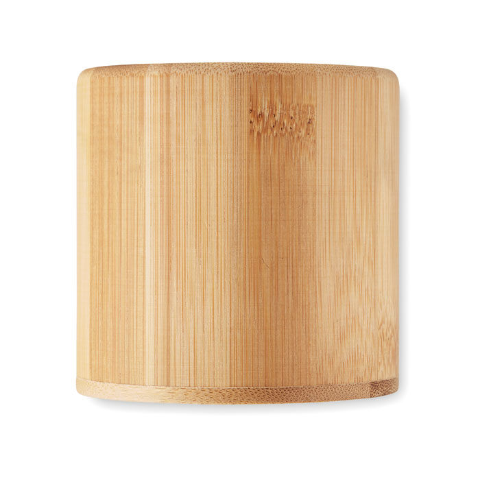 Candle in Bamboo Holder