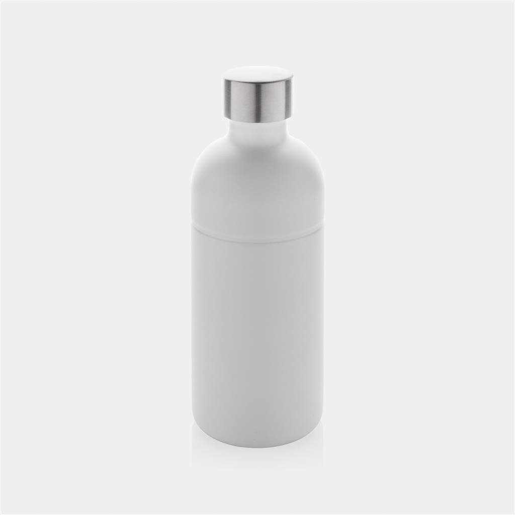 White stainless steel bottle