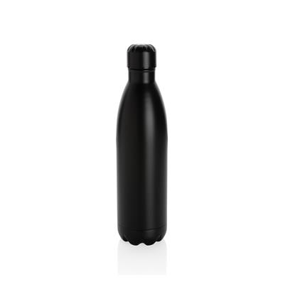black stainless steel bottle