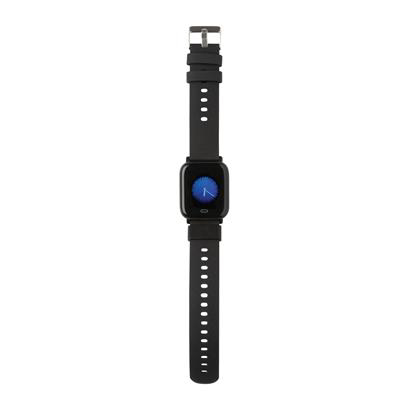 black fitness watch with square / rectangular screen (undone)