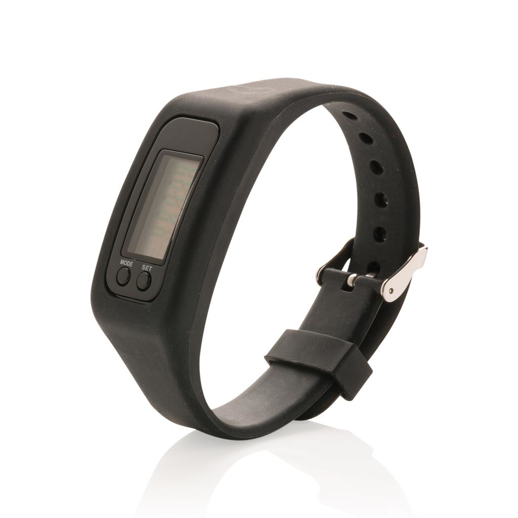 Silicone Pedometer Bracelet