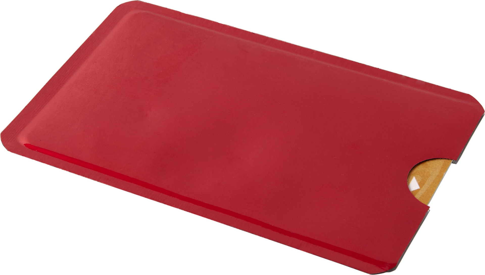 RFID aluminimum card holder in red