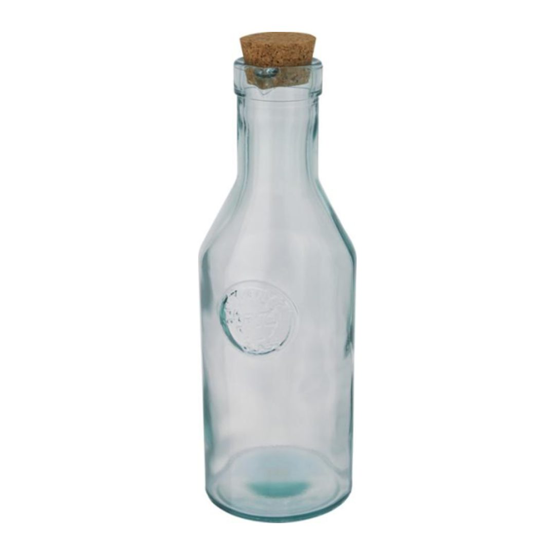 recycled glass carafe not filled