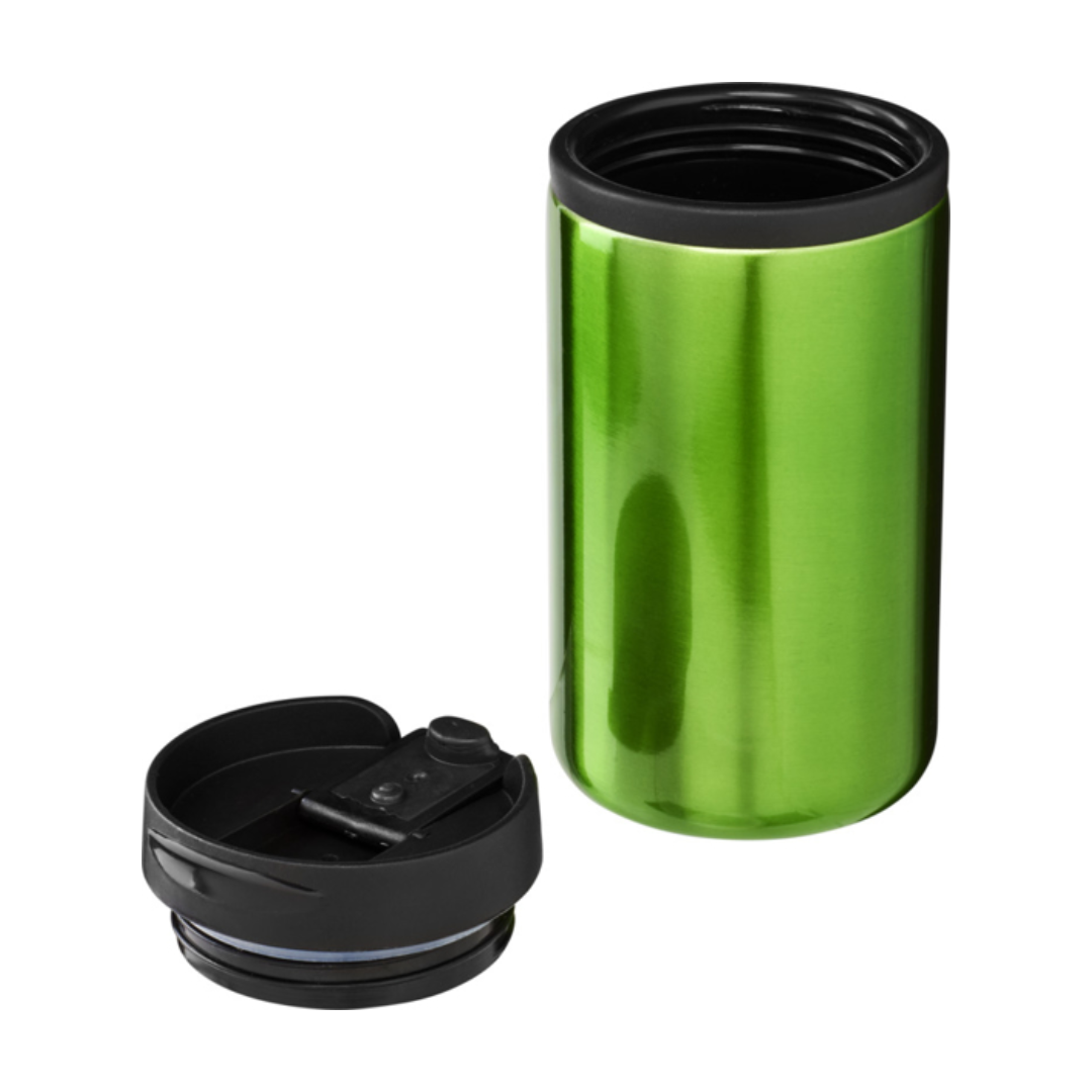 Mojave Insulating Tumbler in green with black lid