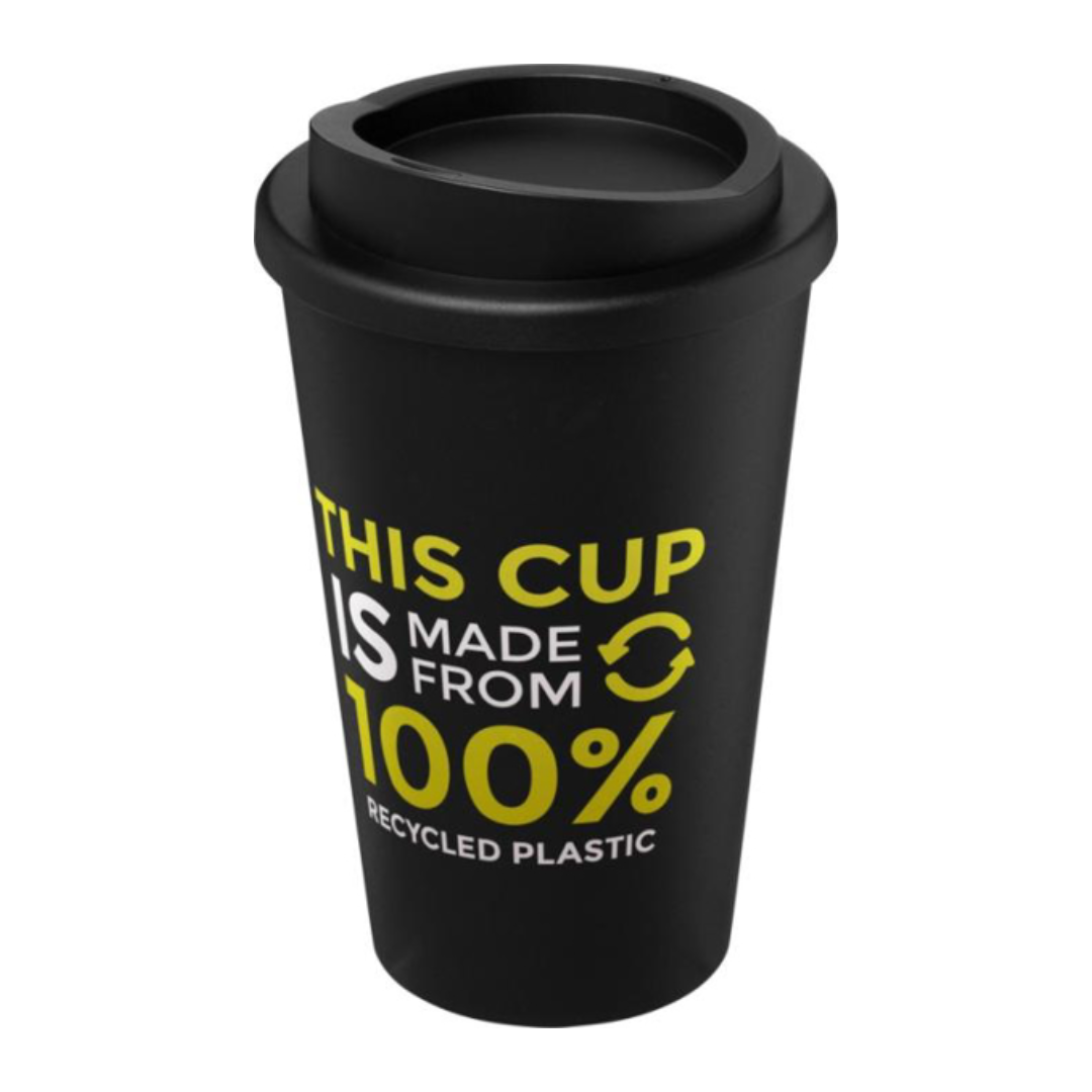 Americano Tumbler with print in Black