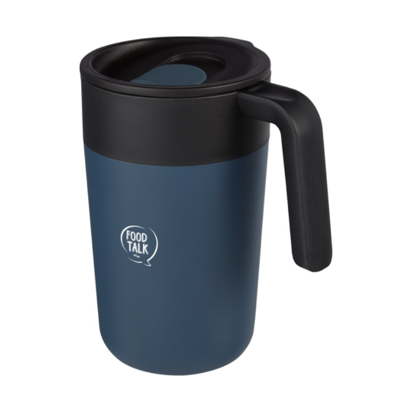 Nordia recycled mug in navy blue