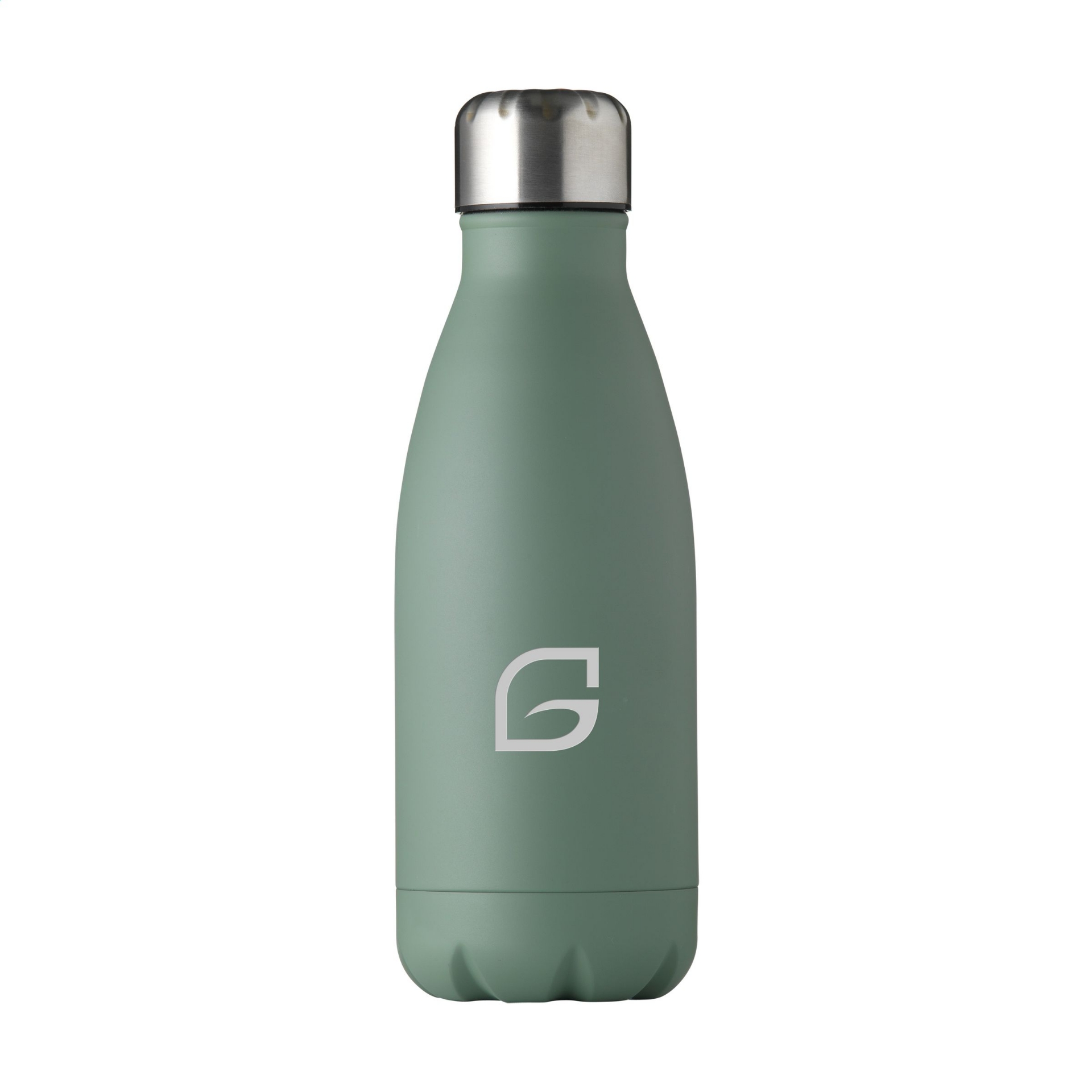 top flask bottle in green