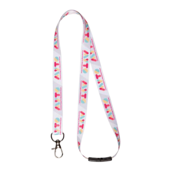 lanyard printed - made in the UK