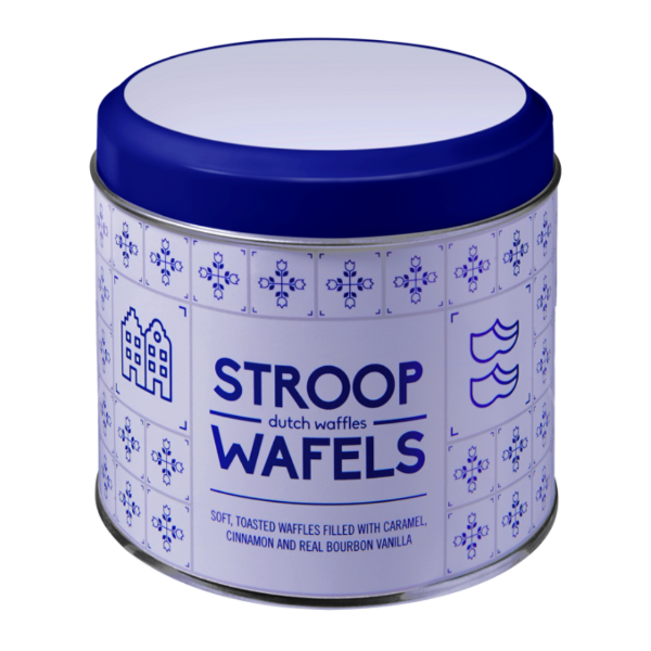 Tin containing Dutch Waffles