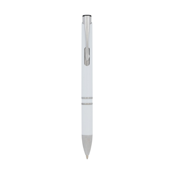 	Moneta anti-bacterial ballpoint pen in white