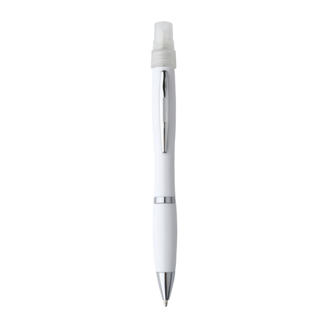 Nash spray ballpoint pen in white