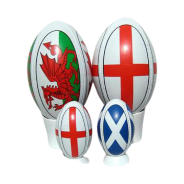 Show details for National Flag Rugby Ball Picture of National Flag Rugby Ball
