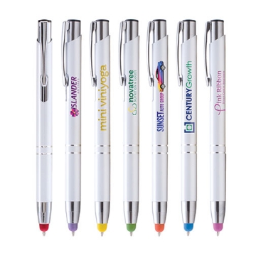Show details for Crosby Rainbow Stylus Ballpoint Pen 	crosby rainbow family