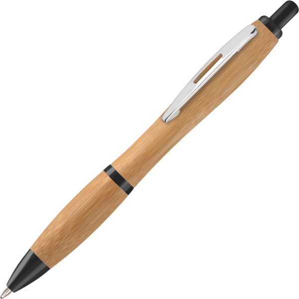 contour bamboo pen with black trim