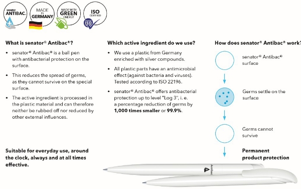 Picture of SENATOR CHALLENGER ANTIBAC BALLPEN