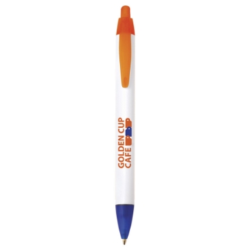 Show details for BIC® Wide Body™ ballpen wide body pen with orange clip