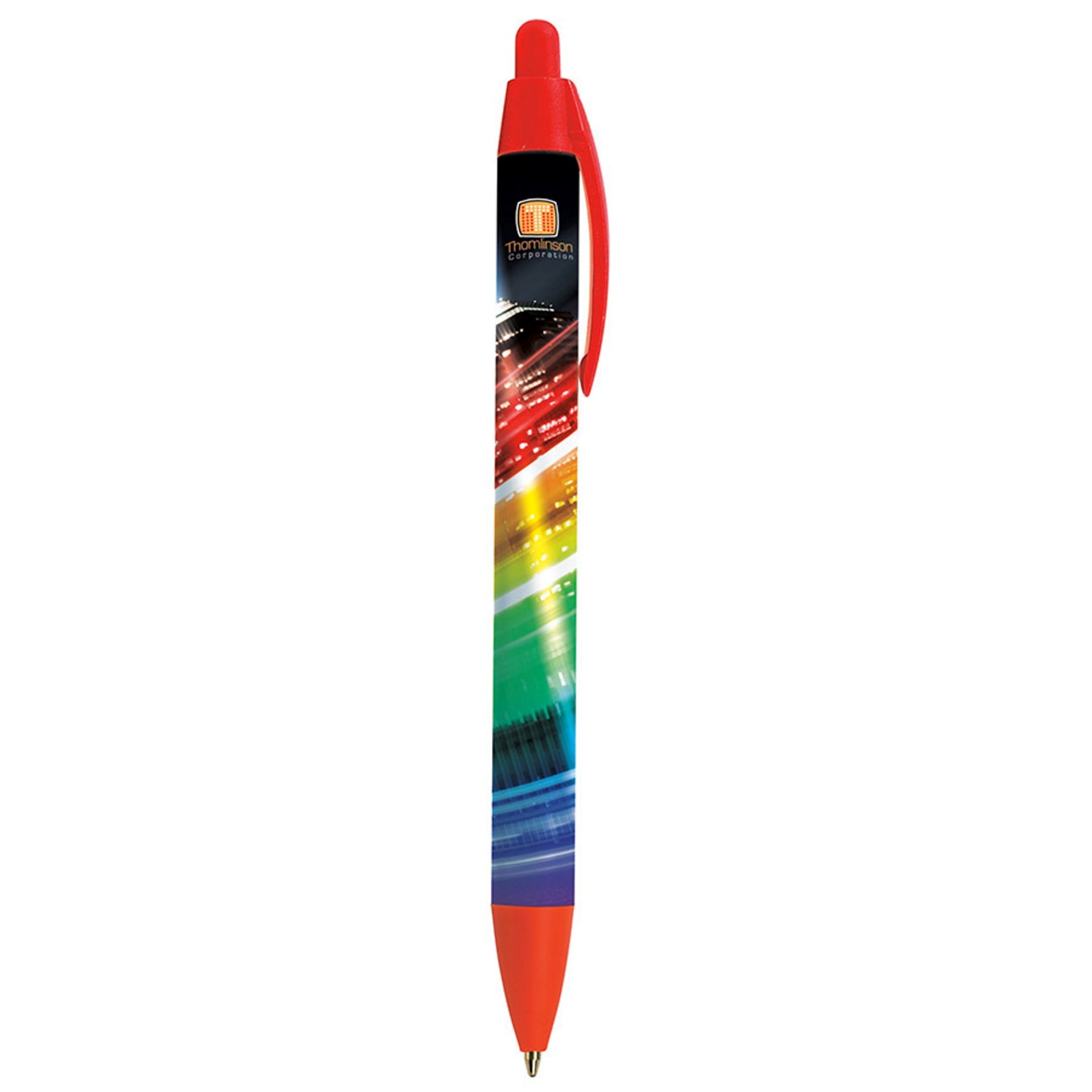 wide body pen with digital wrap around print