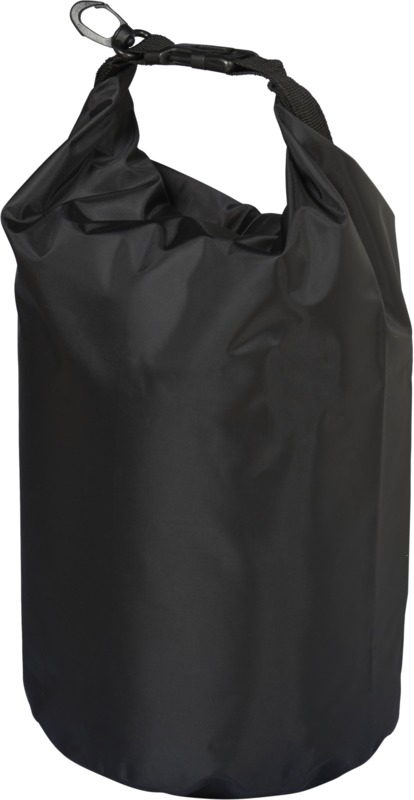 roll top waterproof bag in black