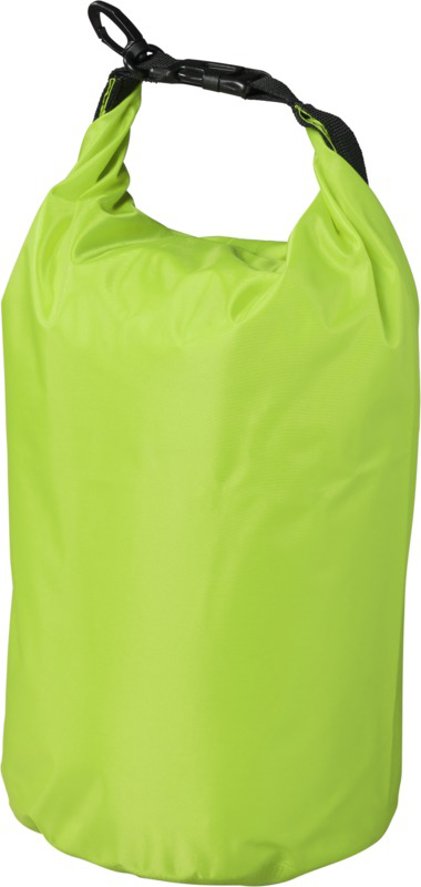 roll top waterproof bag in green