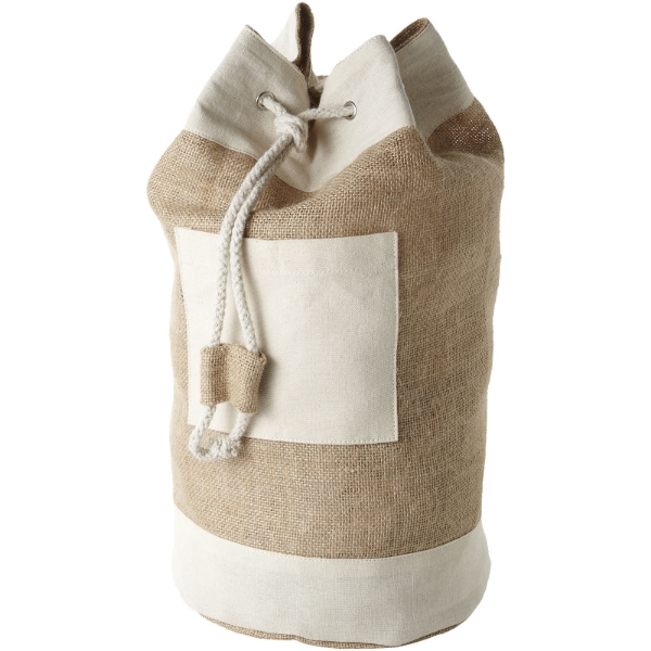 jute duffel bag