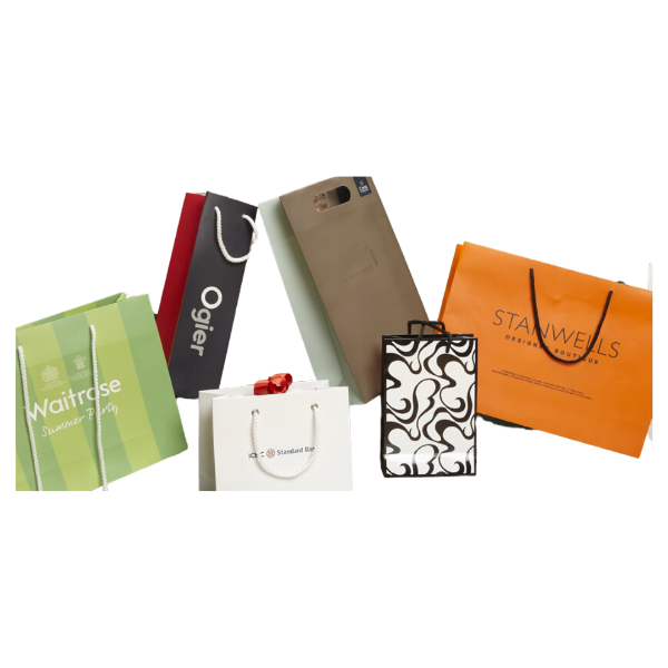 Group Image of a range of paper bags
