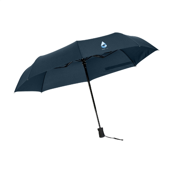 black telescopic umbrella