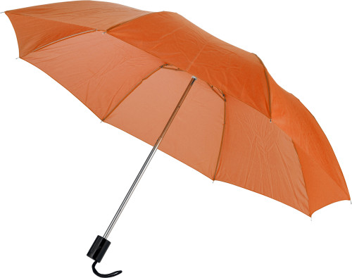 telescopic umbrella in orange