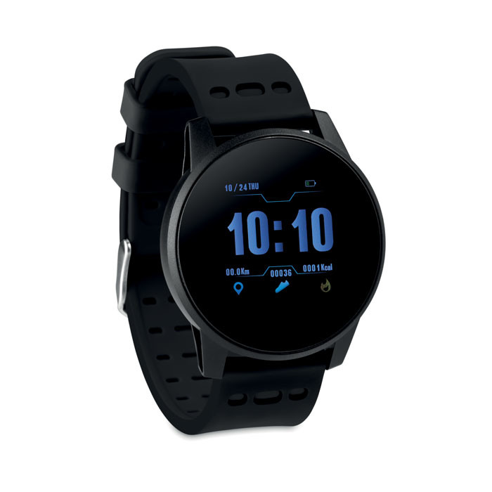 Sports watch black strap