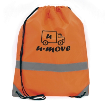 Show details for Celcius Drawstring Bag Orange hi vis drawstring bag