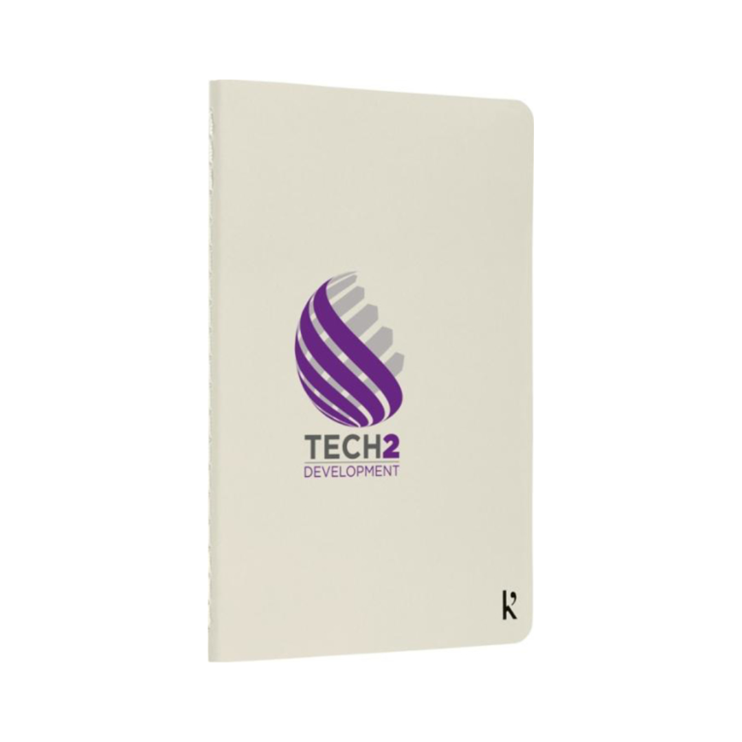 Karst A6 softcover journal with print in Beige