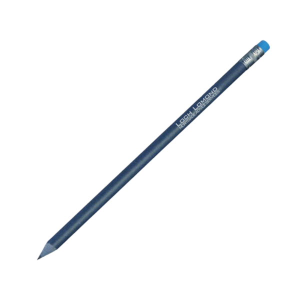 	Recycled Denim Pencil in blue with 1 colour print