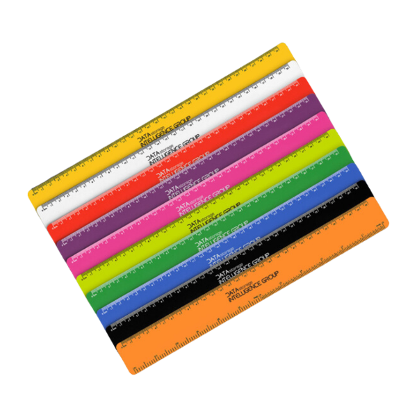 Recycled Flexi Ruler in various colours