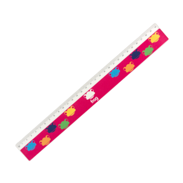 Recycled 30cm Ruler with full colour print