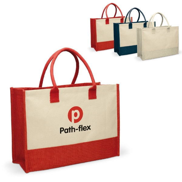 Sturdy Jute Shopping Bag 