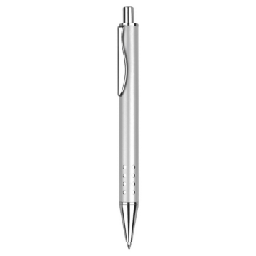 Show details for Techno Enterprise Ball Pen silver metal-look pen
