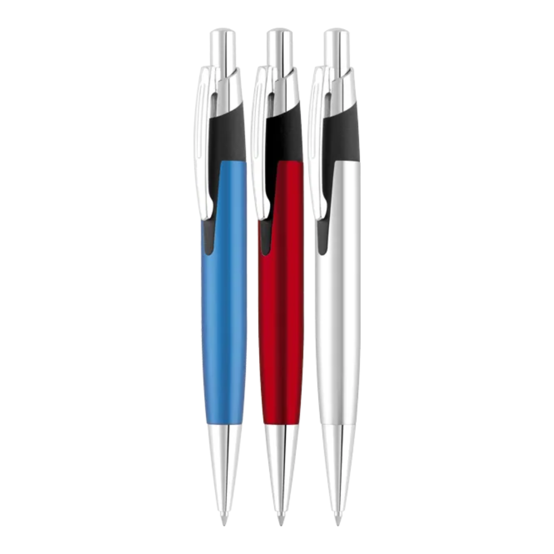 Metal pen in a range of different body colours