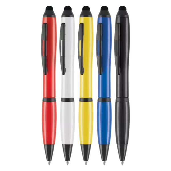 Contour pens with stylus on the top available in a range of colours