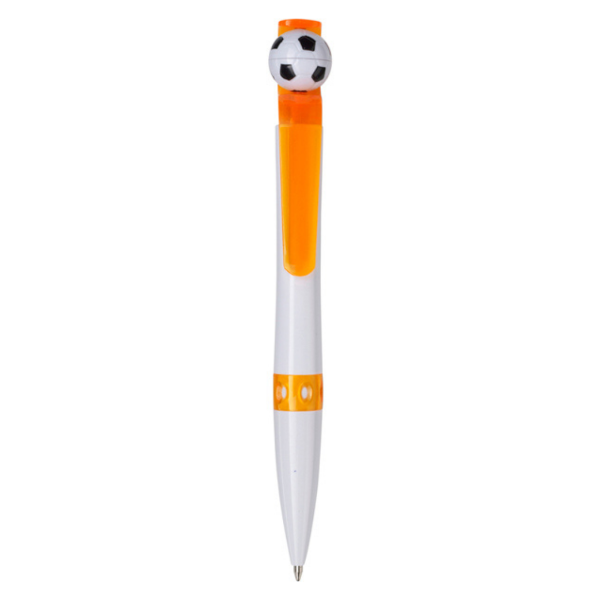 Orange football ballpen