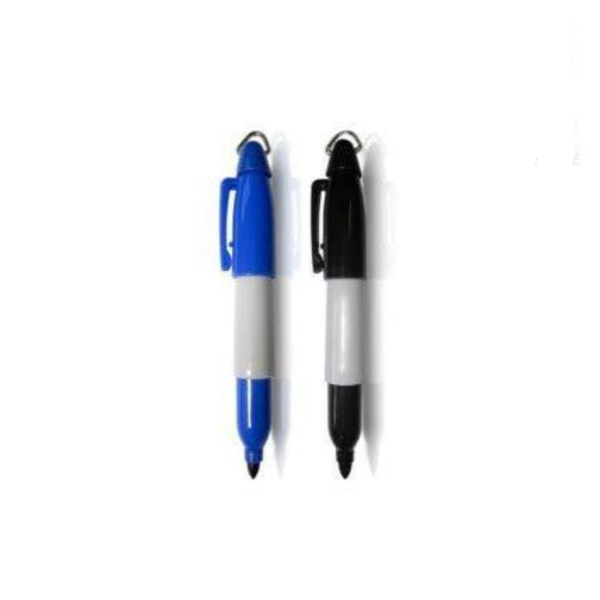 Markie Marker Pen in Blue and Black