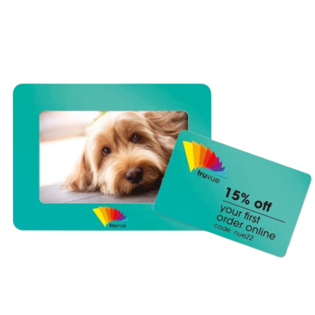 printed magnetic photo frame