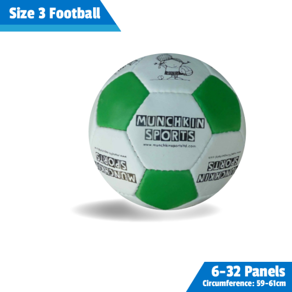 Size 3 Football 6-32 Panels