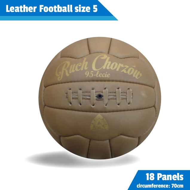 Leather Football 18 Panels