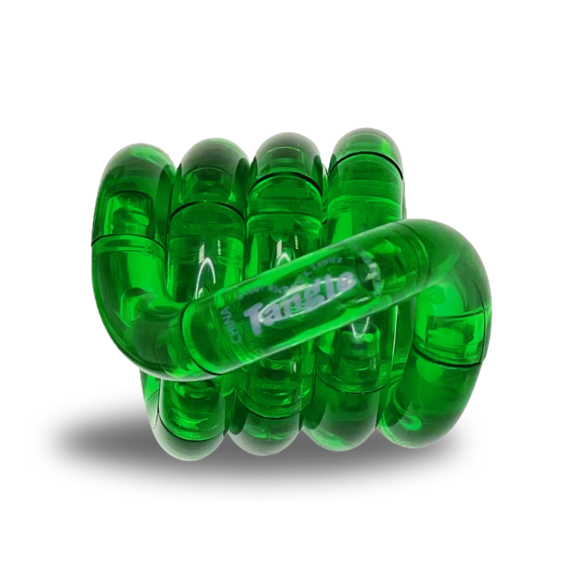 Translucent Green Tangle coiled up