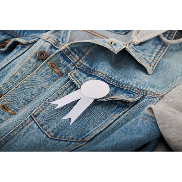 Ribbon Button Badge