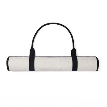 Show details for VINGA Volonne AWARE™ recycled canvas beach mat Off-white rolled up beach mat